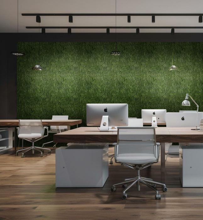 Jangal Modular Wall mospanel 52 x 52 cm - Dark Green